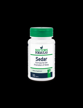 Formula for restful sleep - Sedar, 30 tablets Doctor's Formulas - Nutra Best Europe