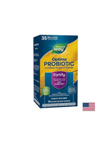 Fortify ™ Optima® Daily Probiotic + Prebiotic - Fortif Optima Probiotic, 35 miliárd aktívnych probiotík, 30 kapsúl prírody