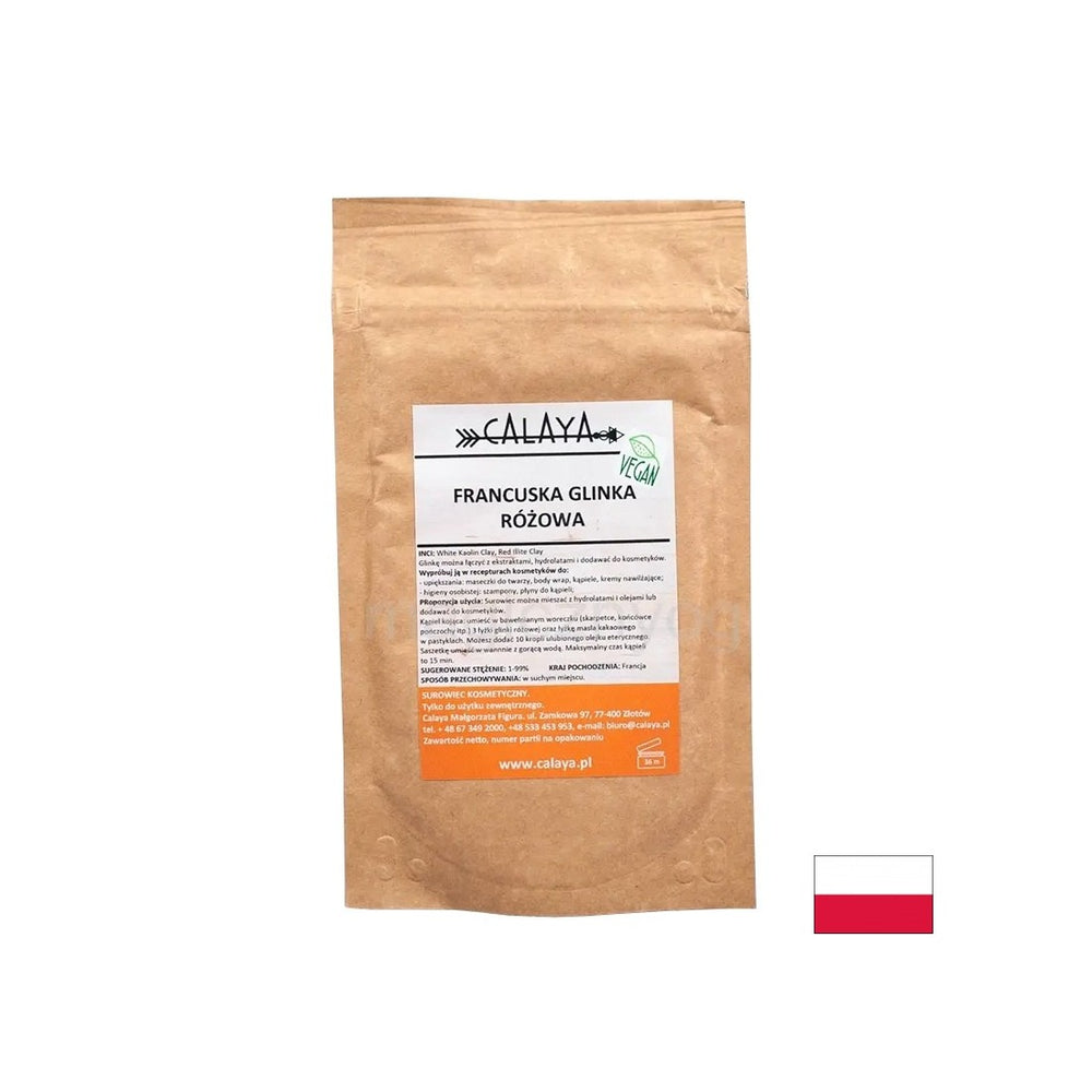 Francúzska ružová hlina, 100 g