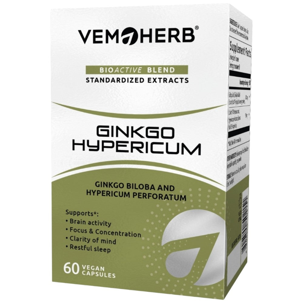 Ginkgo Hypericum - 60 kapsúl