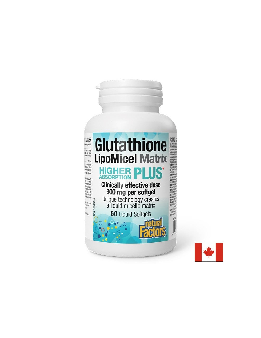 Glutatión lipomicel Matrix 300 mg - 60 gélových kapsúl