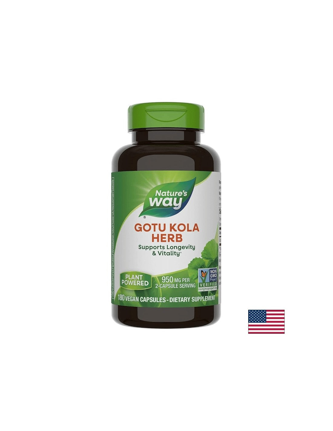 Gutu Kola 475 mg - 180 kapsúl