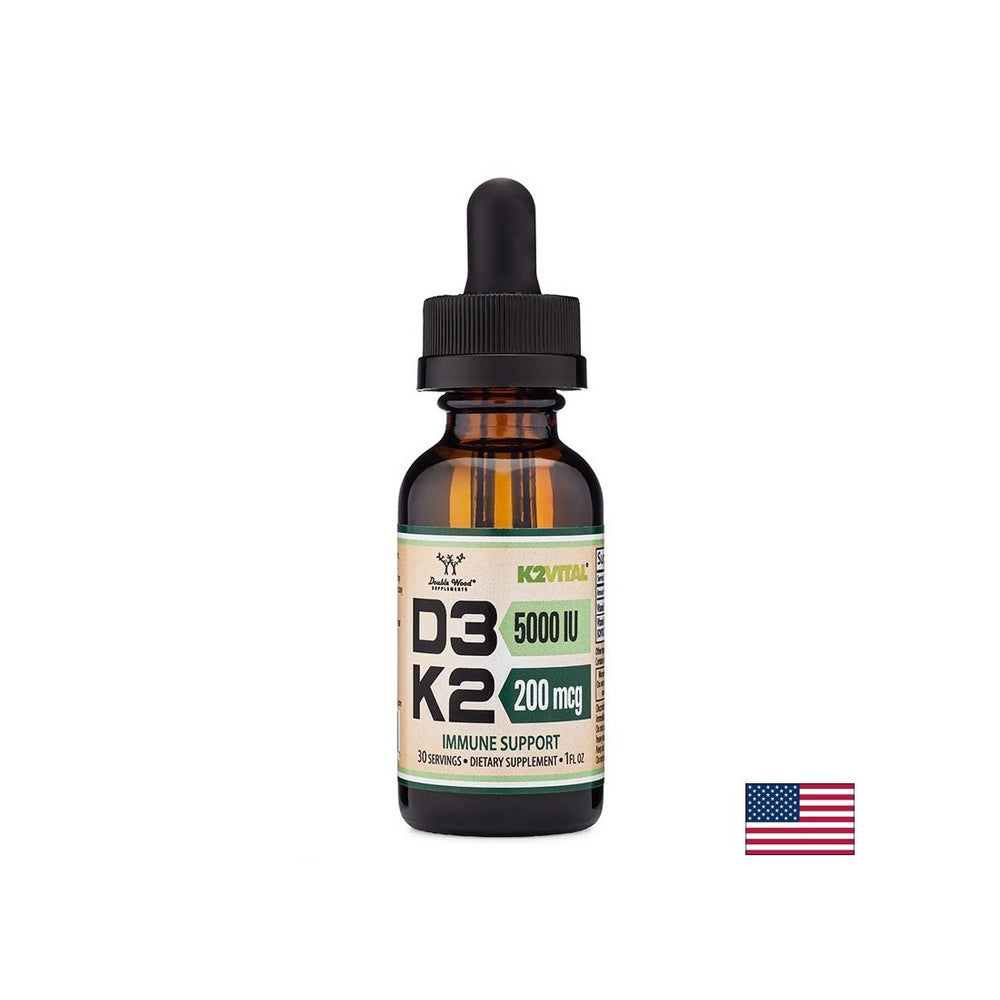 Kostná starostlivosť - vitamín D3 5000 IU + K2 200 µg, kvapky, 29,6 ml