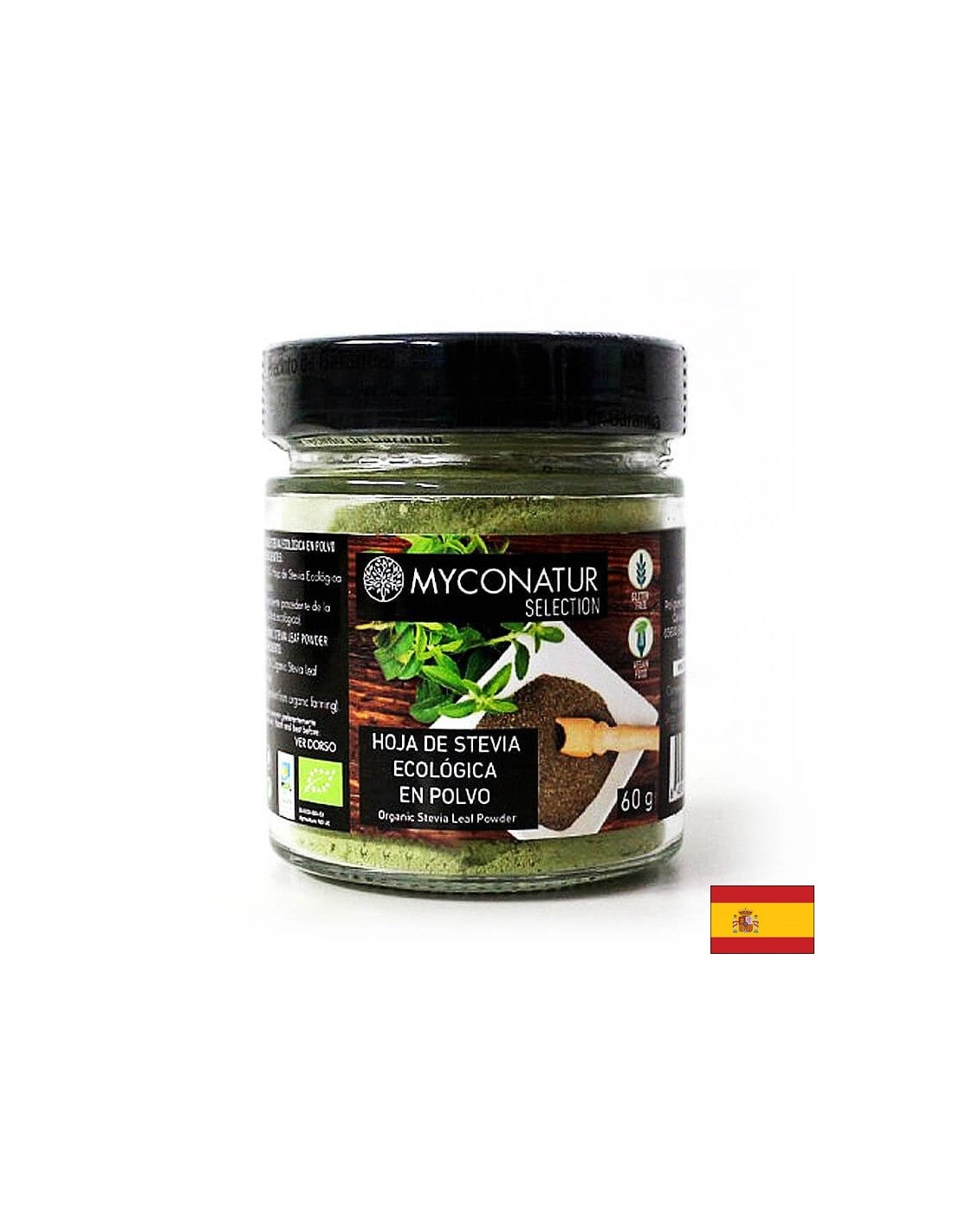 Hoja de stevia, Bio - Bio listy stévie (prášok), 60 g <tc>Myconatur</tc>