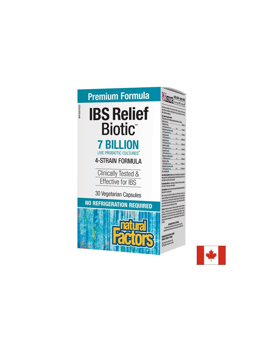 IBS Relief Biotic ™ | 7 miliárd živých kultúr, 4 kmene - 30 kapsúl