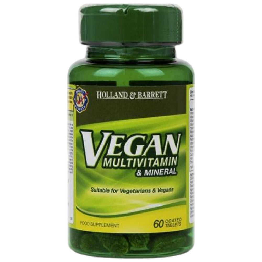 Vegánske multivitamín a minerál - 60 tabliet