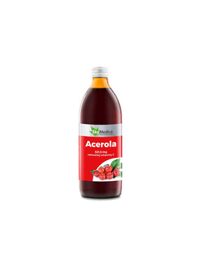 Immunity - Acerola (natural vitamin C), syrup 500 ml EkaMedica - Nutra Best Europe