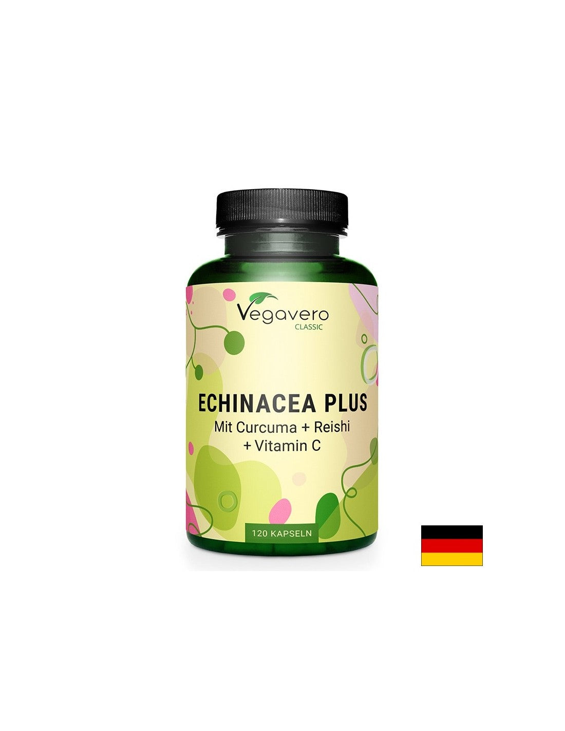 Imunita - echinacea + kurkuma, reishi a vitamín C, 120 kapsúl