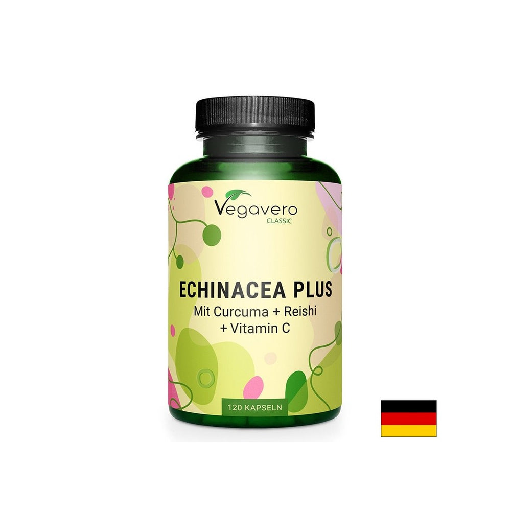 Imunita - echinacea + kurkuma, reishi a vitamín C, 120 kapsúl