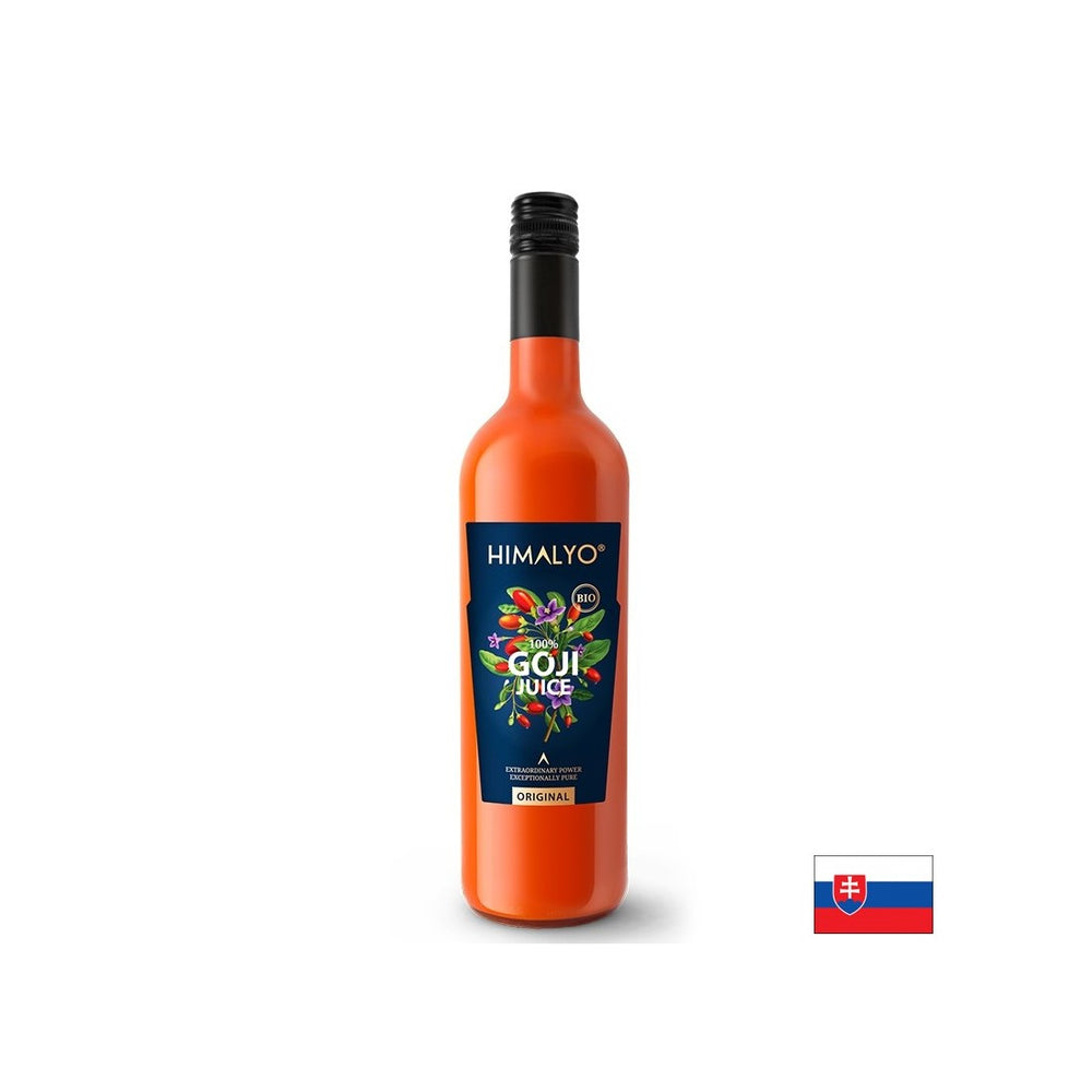 Organic Goji Berry Juice - silný antioxidant - pre dobré videnie a silnú imunitu 750 ml, 30 dávok