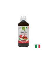 Aloe vera (šťava z listov a buničina) + šťavy z granátového jablka - imunita, trávenie, ochrana antioxidantov. 1 liter, 20 dávok