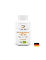 Imunita a obehový systém - Rosehip (ovocie), organické, kapsuly 600 mg x 120