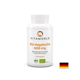 Imunita a obehový systém - Rosehip (ovocie), organické, kapsuly 600 mg x 120
