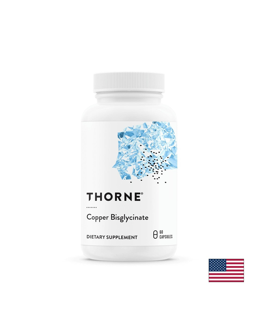 Meď (bisglycinát) - antioxidant a imunitná ochrana - Meď, 2 mg, 60 kapsúl <tc>Thorne</tc>