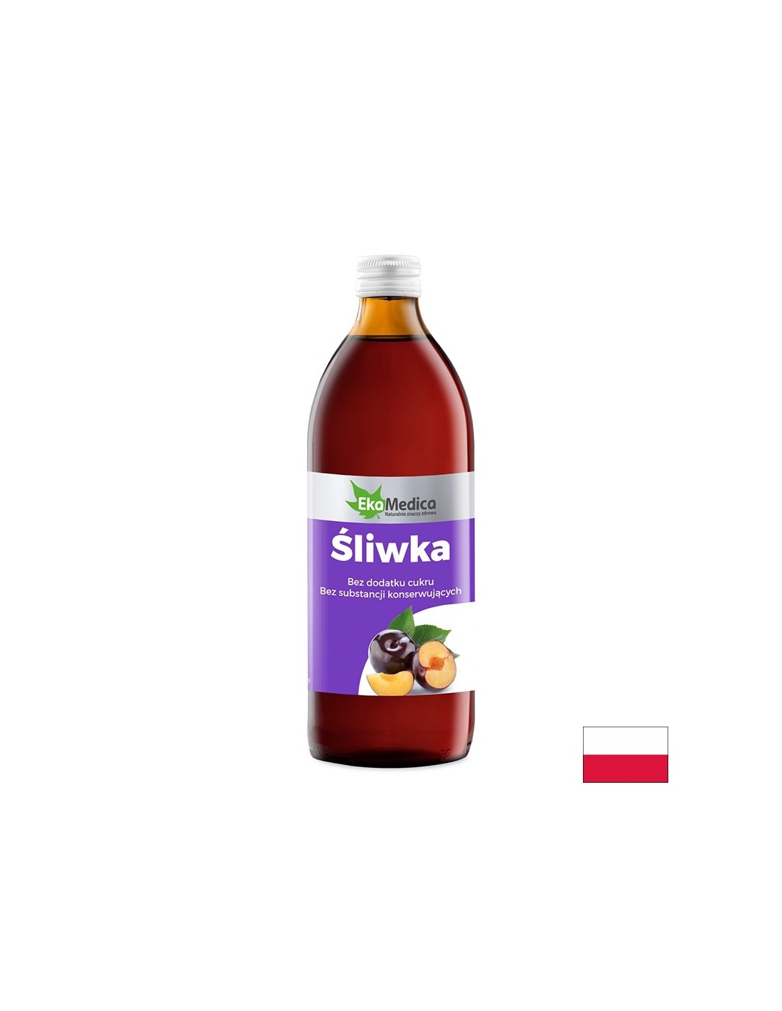 Imunita - slivkový sirup, 500 ml Ekamedica
