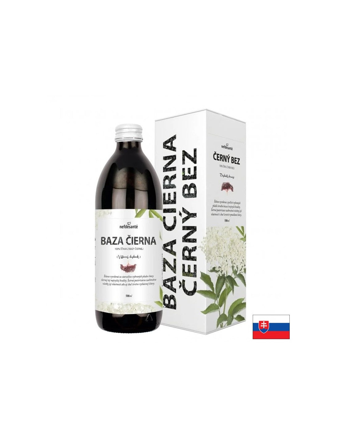 Čierna šťava pre dýchacích ciest pre respiračný systém, 500 ml, 10 dávok