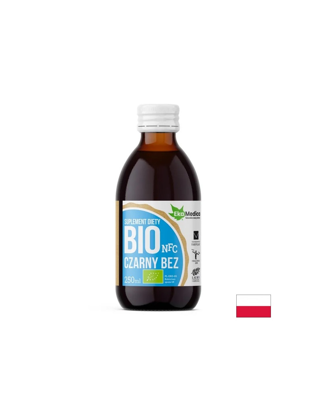 Organická šťava pre breh s camu camu a prírodný vitamín C - imunita a dýchací systém, 500 ml, 10 alebo 20 dávok