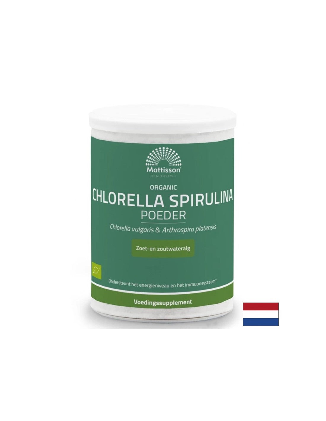 Imunita, super antioxidant - chlorella + spirulina bio, 125 g prášok
