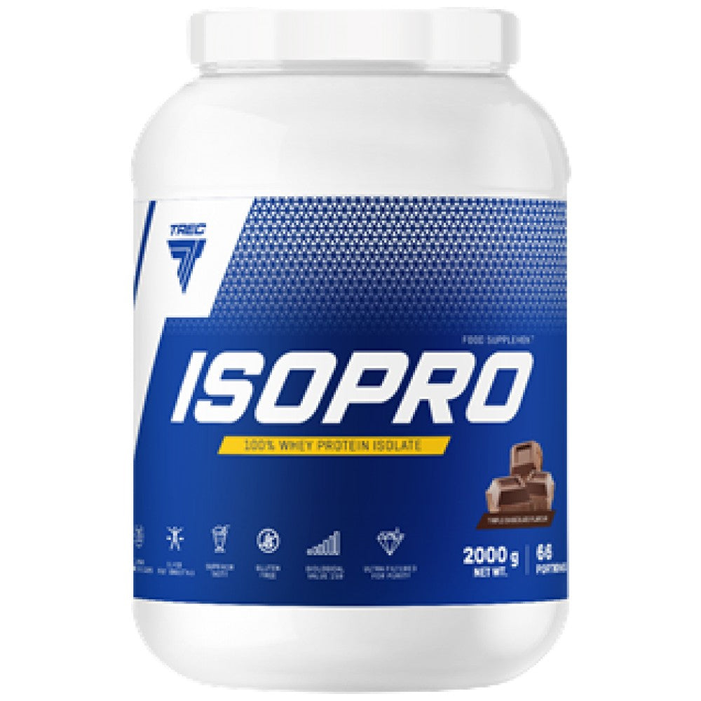 ISOPRO | 100% izolát srvátkového proteínu - 2000 gramov