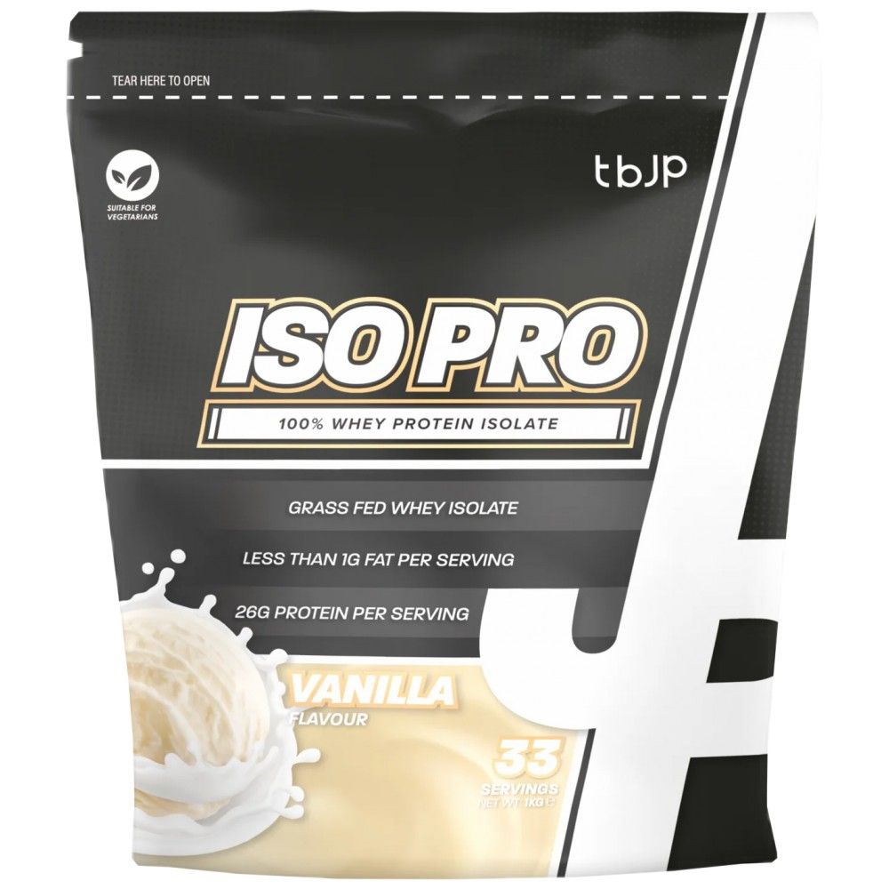 ISO PRO | 100% srvátkový proteínový izolát - 1 000 gramov