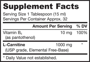 Liquid L-Carnitine 473 ml - Nutra Best Europe