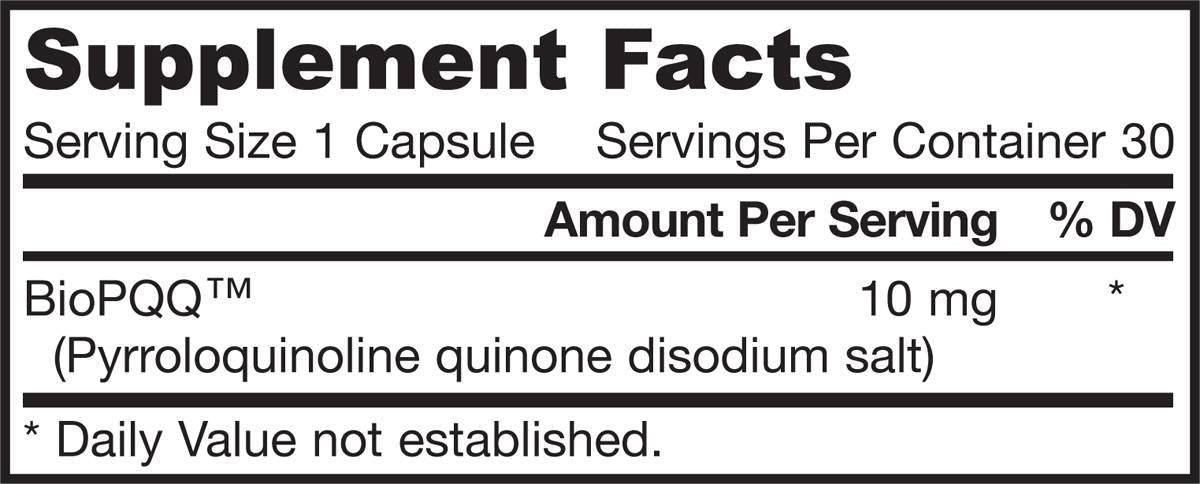 PQQ 10 mg - 30 kapsúl