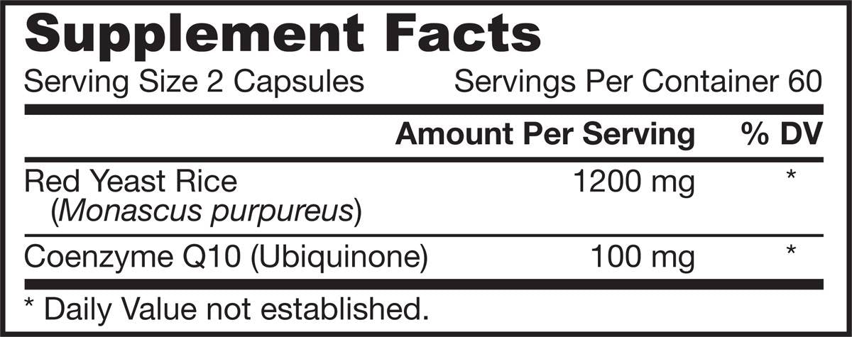 Červená kvasinková ryža + COQ10 600 mg - 120 kapsúl