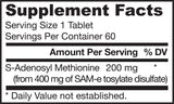 SAM -E 200 mg - 60 tabliet