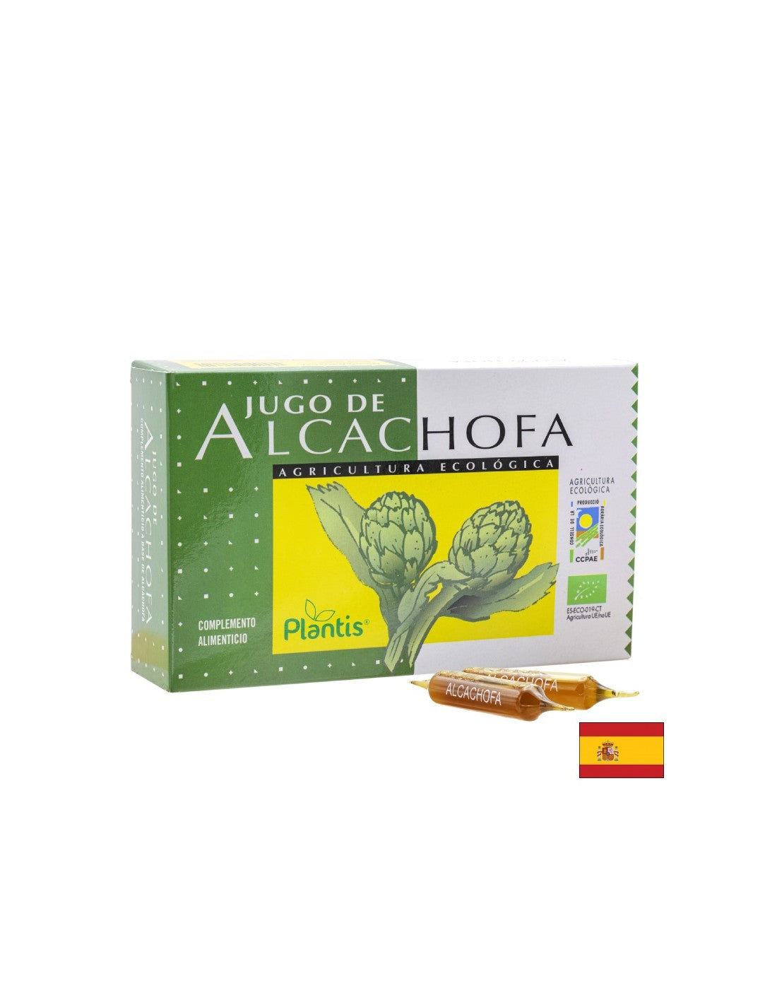 Jugo De Alcachofa/ Artičok (šťava)/ Pečeň a žlčník, 20 ampuliek na pitie Arte<tc>san</tc>oi