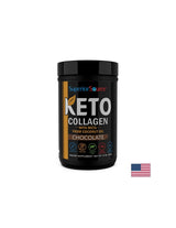 Keto kolagén + kokosový olej stredného reťazca triglyceridov - čokoládová príchuť, prášok 397G