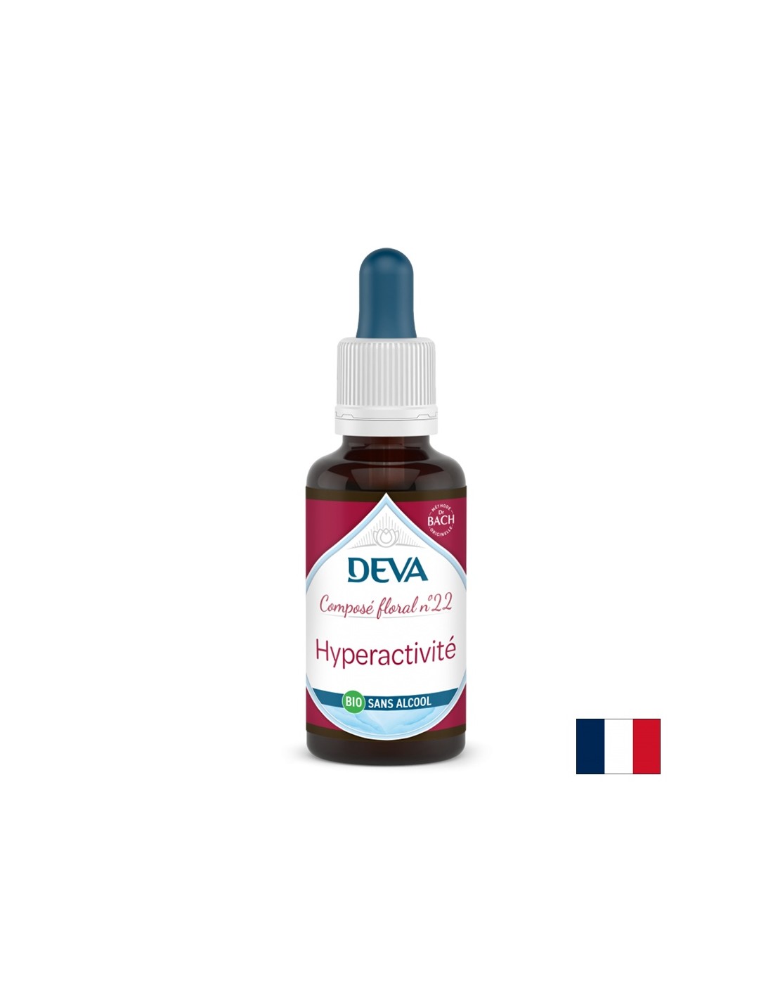 Hyperaktivita, kvetinové esencie, Bach kvapky č. 22 (bez alkoholu), 30 ml