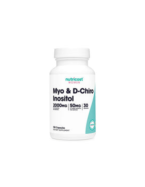 Hormonal balance - Myo & D-chiro inositol, 120 capsules - Nutra Best Europe