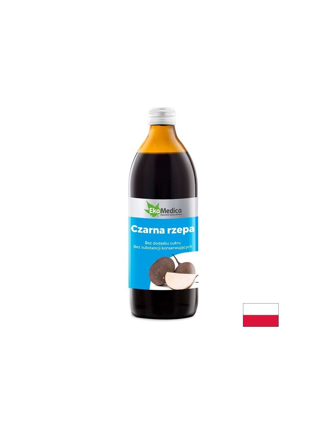 Trávenie - čierna reparál + vitamín C, sirup 500 ml Ekamedica