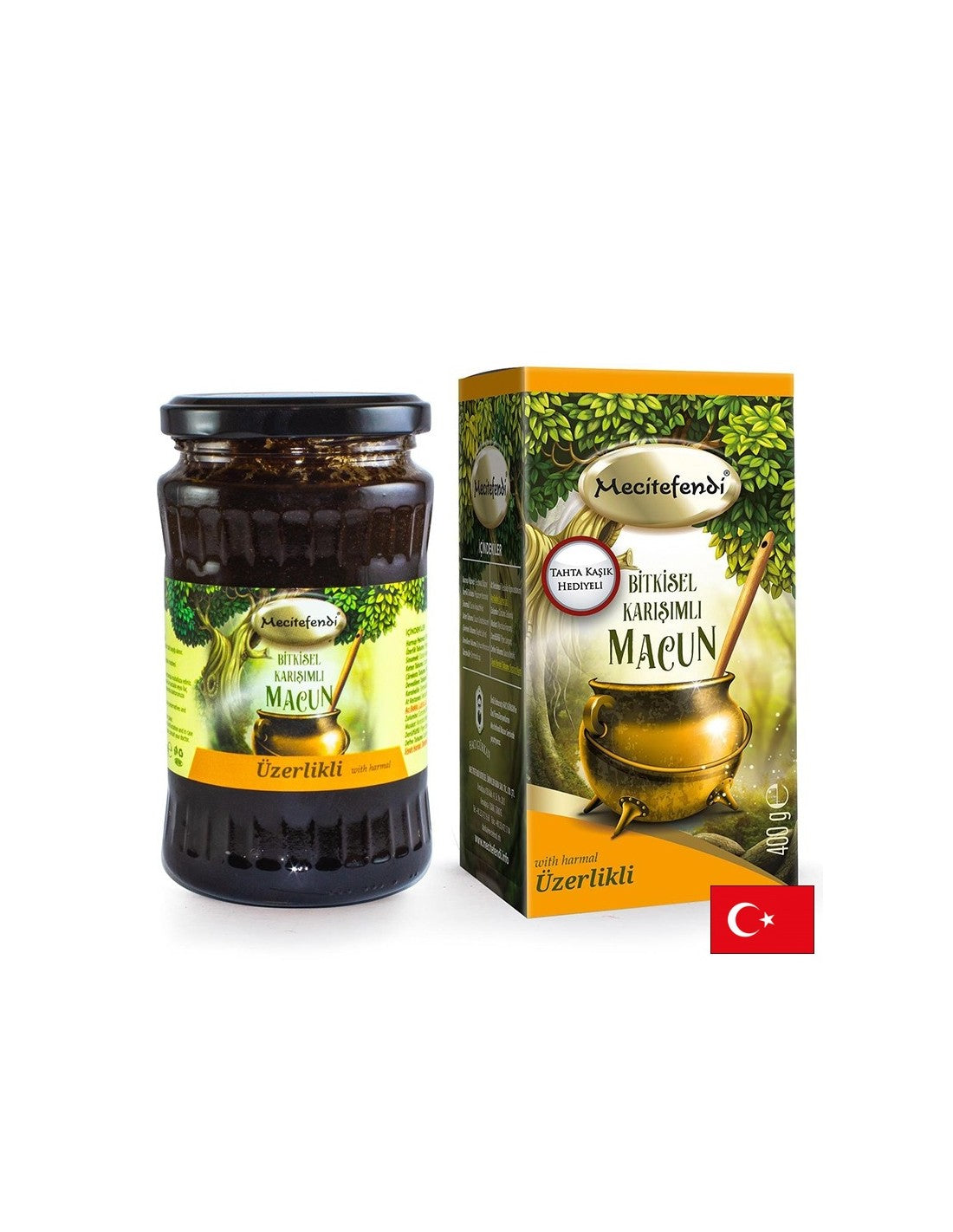 Bylinná pasta s zrnami - trávenie a detox v čreve, 400 g