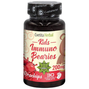 Kids Immuno Bearies 200 mg 30 Tablets - Nutra Best Europe