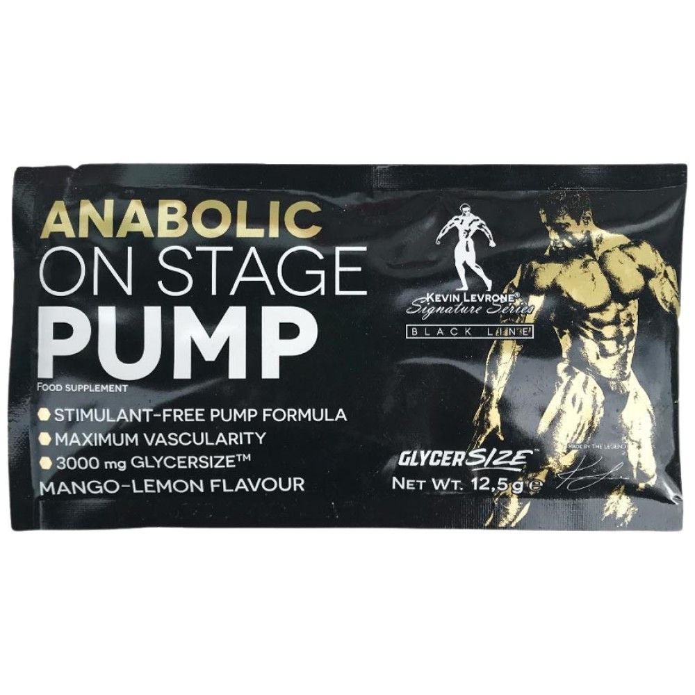 Anabolic na pódiovom čerpadle Receptúra ​​bez predchádzajúceho tréningu-12,5 gramov