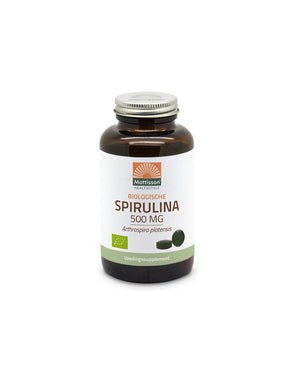 Cellular and immune function - Spirulina Organic, 500 mg x 240 tablets Mattisson Healthstyle - Nutra Best Europe
