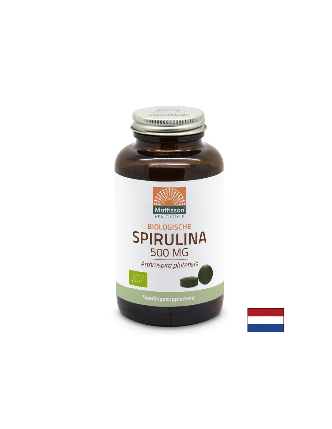Bunkové a imunitné funkcie - Spirulina Organic, 500 mg x 240 tabliet <tc>Mattisson Healthstyle</tc>