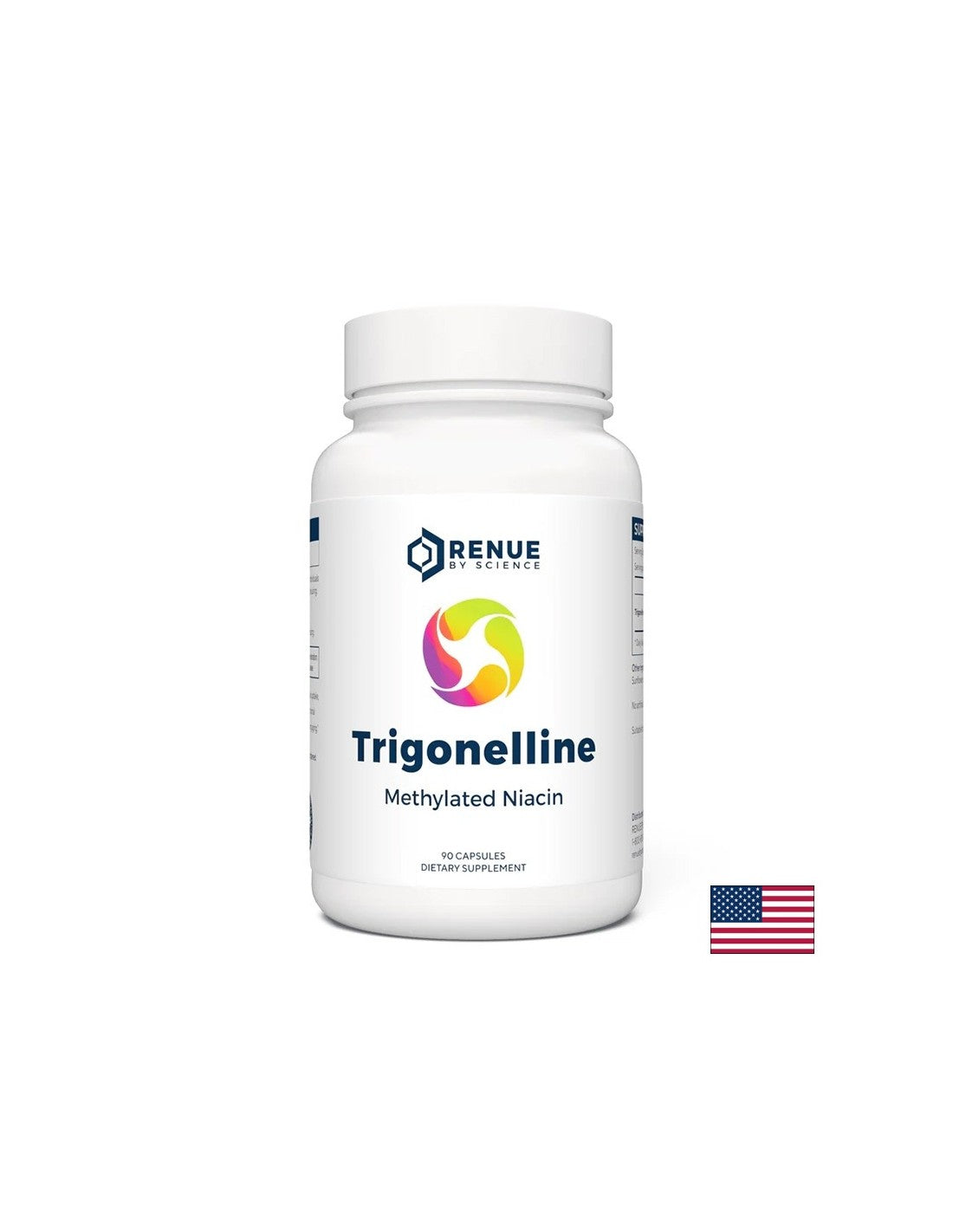 Trigonellín (metylovaný niacín) - NAD+ Booster - Cellulárne zdravie, 90 kapsúl počas 3 mesiacov príjmu