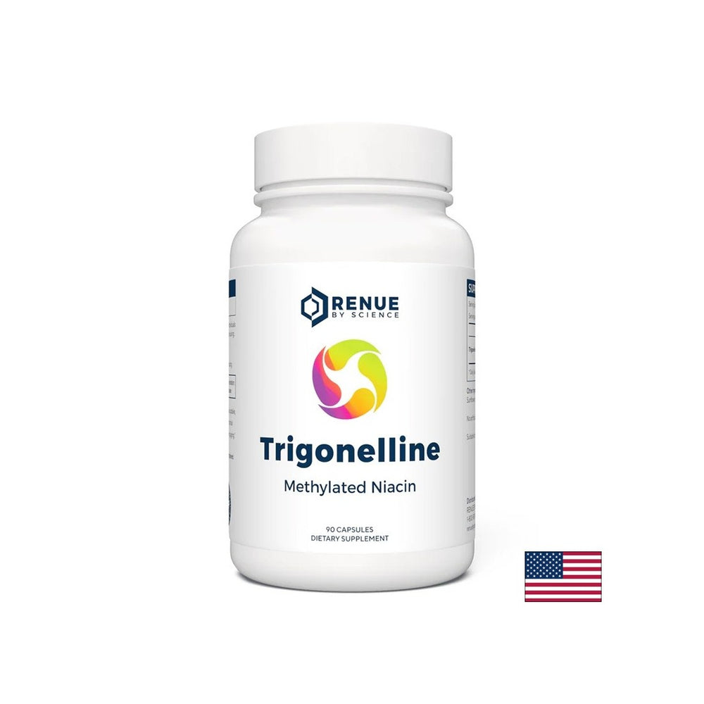 Trigonellín (metylovaný niacín) - NAD+ Booster - Cellulárne zdravie, 90 kapsúl počas 3 mesiacov príjmu