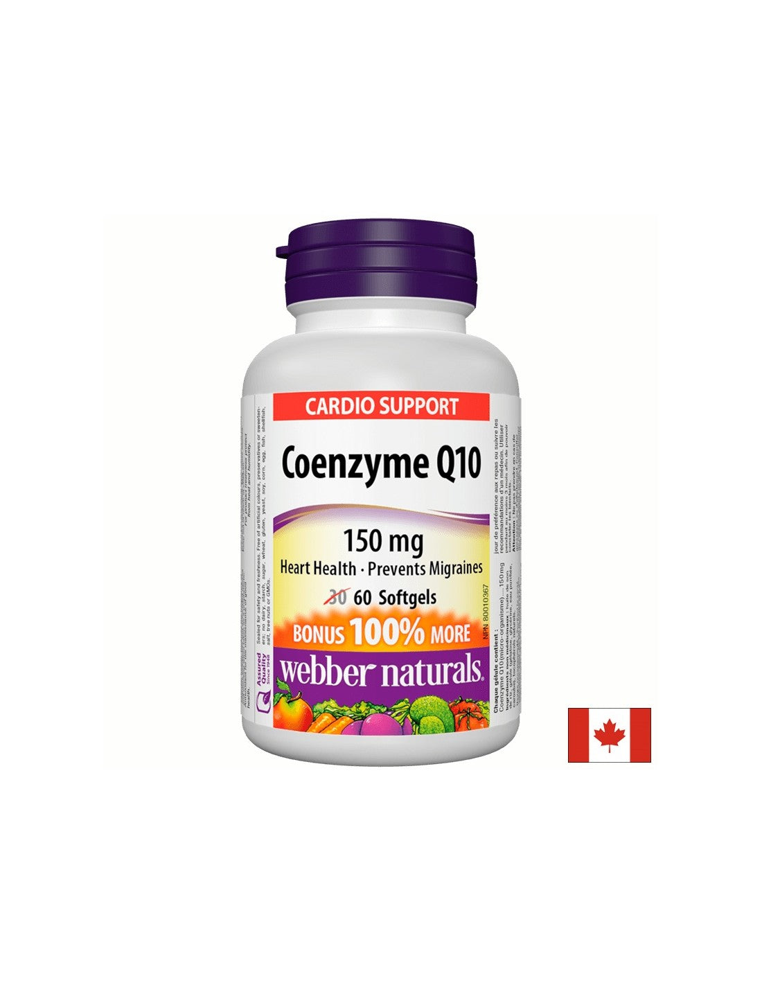 Coenzým Q10/ Coenzým Q10 150 mg x 60 Softgel Capsules