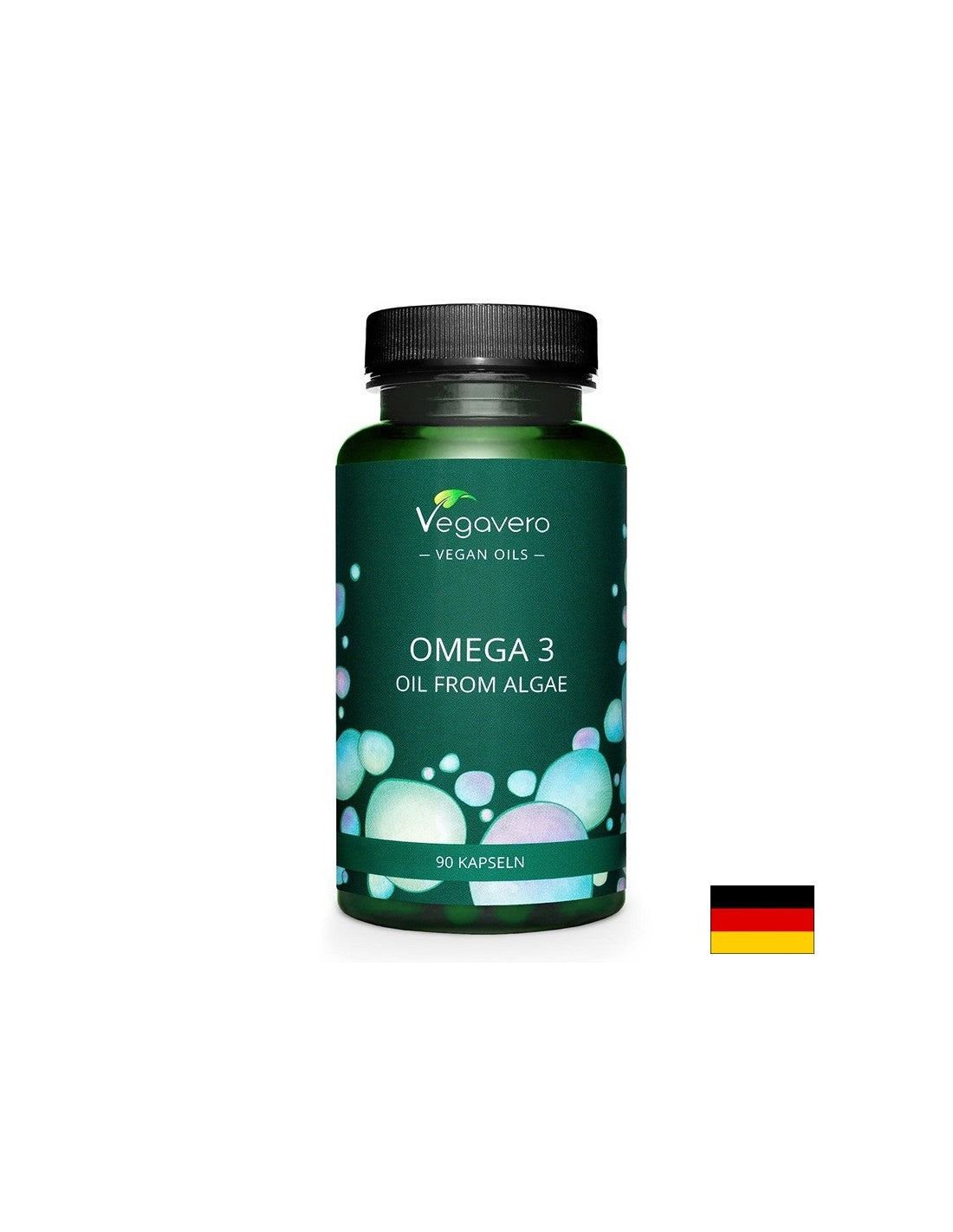 Kognitívne a srdcové funkcie - Omega-3 (olej z rias), 90 kapsúl <tc>Vegavero</tc>