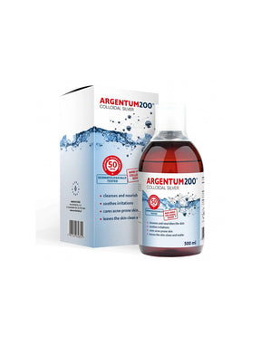 Colloidal silver Argentum200® - 50ppm, 500 ml - Nutra Best Europe