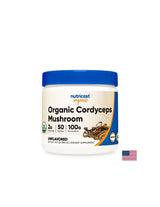 Na únavu a stres - Cordyceps Organic, 100 g, <tc>Nutricost</tc> prášok