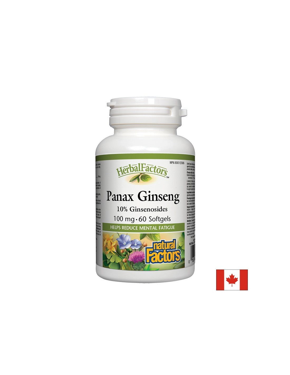 Panax Ginseng 100 mg - 60 gélových kapsúl