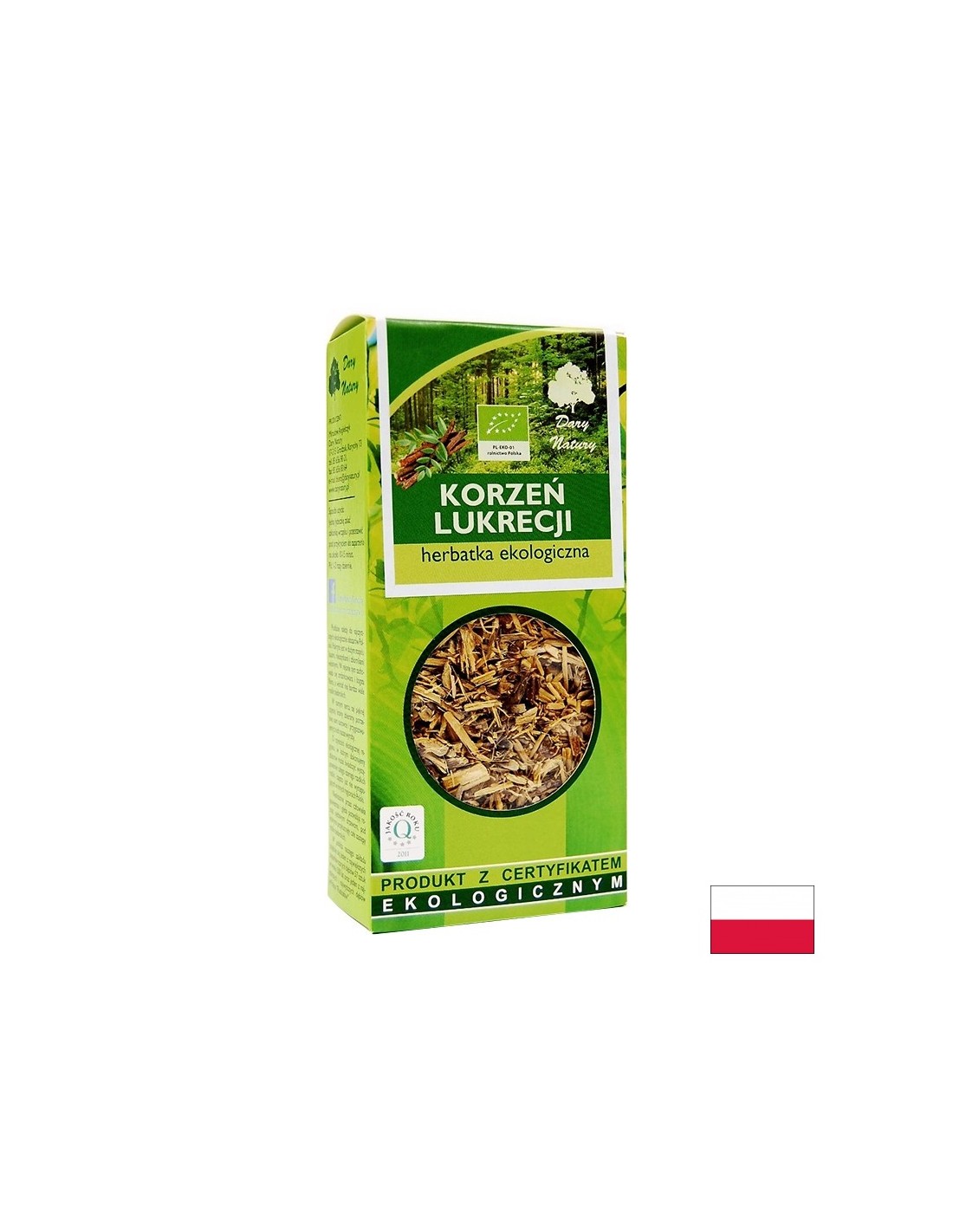 Organický koreň sladkého drievka, 50 g <tc>Dary Natury</tc>,