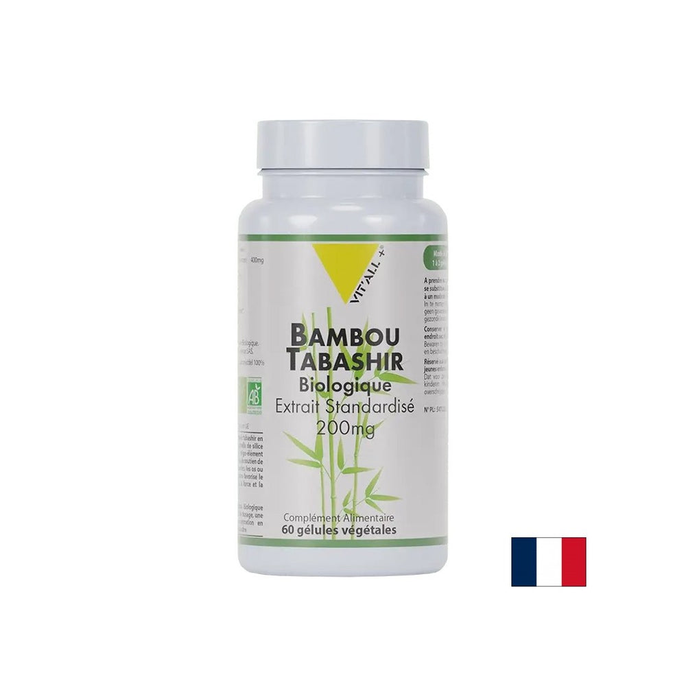 Vlasy a pokožka - bambusový exsudát, bio, kapsuly 200 mg x 60
