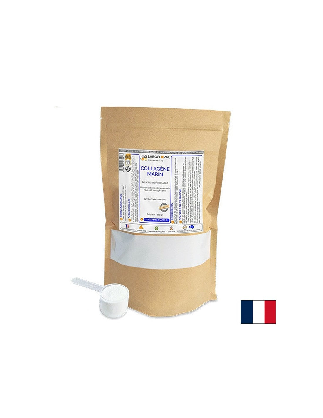 Vlasy, pokožka a zdravé kĺby - hydrolyzovaný morský kolagén Naticol® (typ I, III), 250 g prášku
