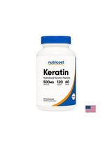 Vlasy, koža, nechty - keratín (hydrolyzované peptidy keratínu), 250 mg x 120 kapsúl