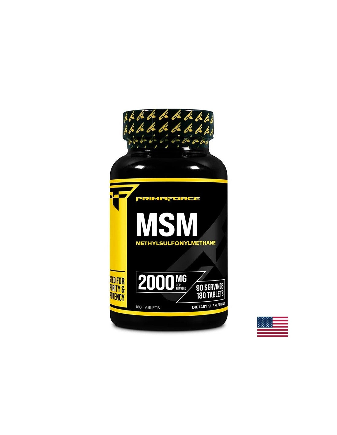 Kosti a kĺby-MSM (metyl-sulfonyl-metán), 1000 mg x 180 tabliet